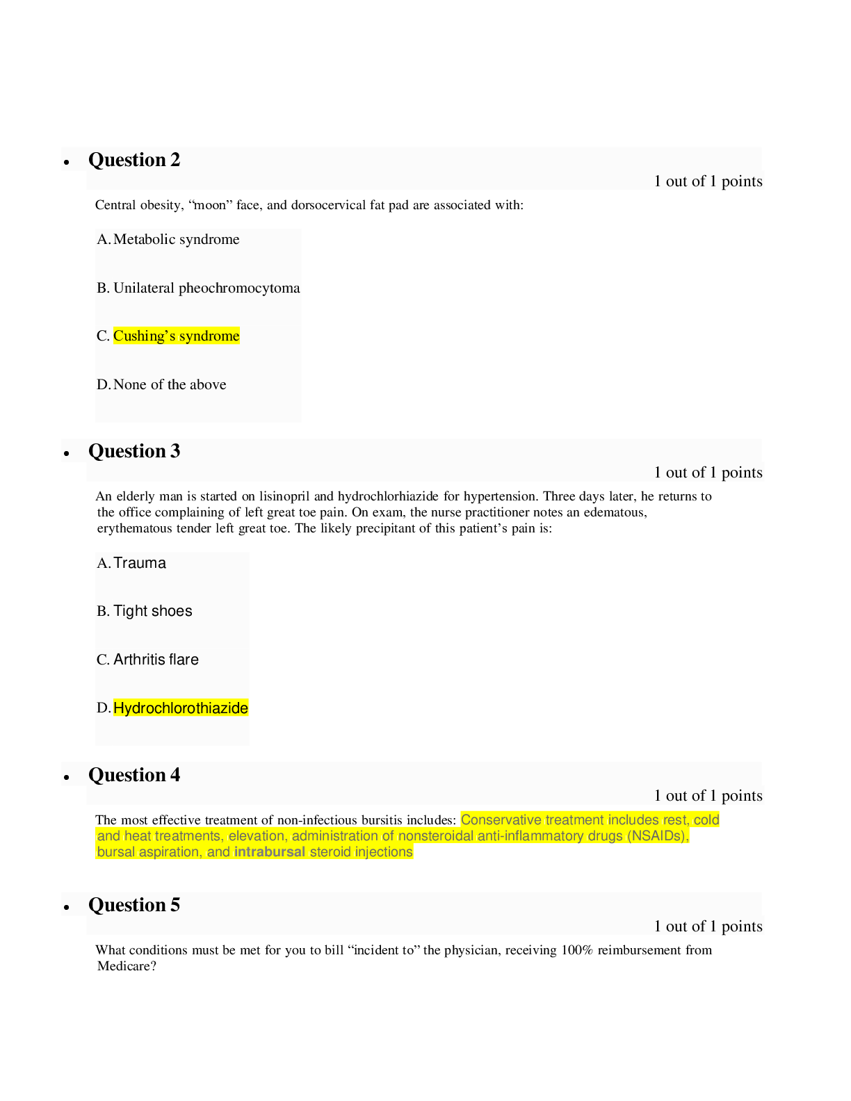Preview image for NURS 6531N Final Exam 2 (2 VERSIONS)All graded A